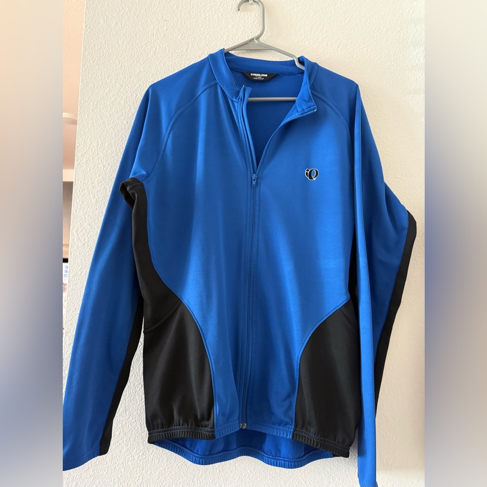 Pearl Izumi Men's Performance Cycling 🚴 Jacket in Blue and Black